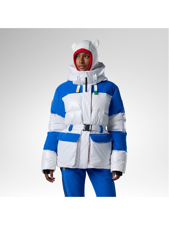 Rossignol Rossignol Kurtka narciarska W Jcc Corduroy Down Ski Jacket Biały Regular Fit