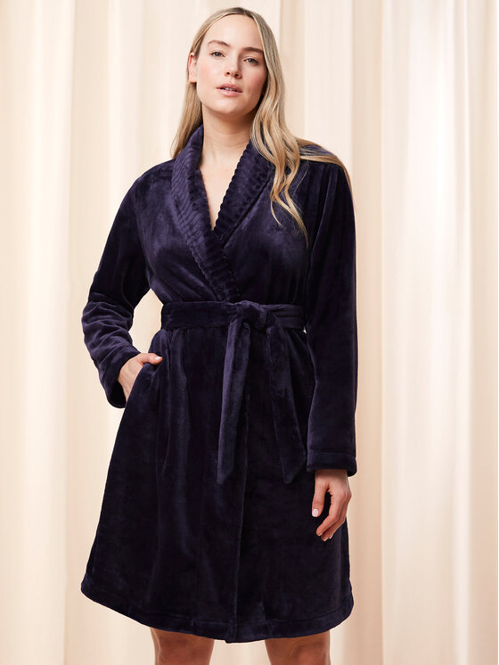 Triumph Triumph Халат Robes Fleece Robe 01 10216526 Cиній