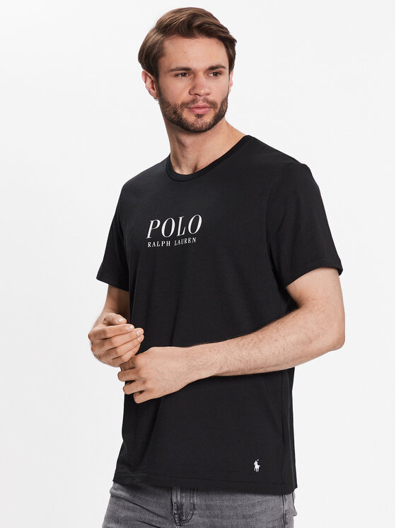 Polo Ralph Lauren T-krekls 714899613004 Melns Regular Fit