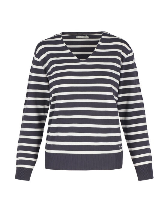 Volcano Volcano Sweter S-TOLA Szary Regular Fit