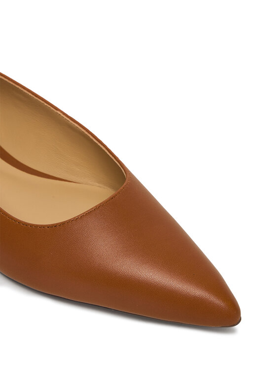 LAUREN RALPH LAUREN LAUREN RALPH LAUREN Baleriny Londyn 802P09039002 Brązowy