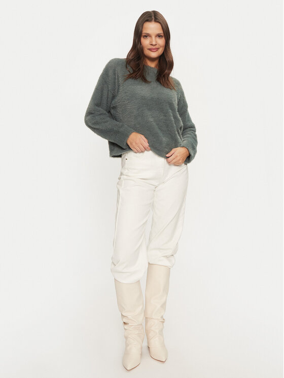 Vero Moda Vero Moda Džemper Alina 10311209 Zelena Regular Fit