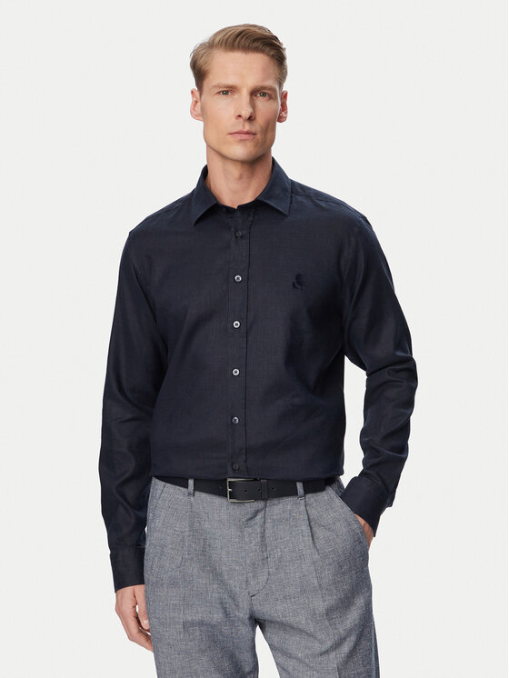 KARL LAGERFELD Cămașă 605084 562791 Bleumarin Regular Fit