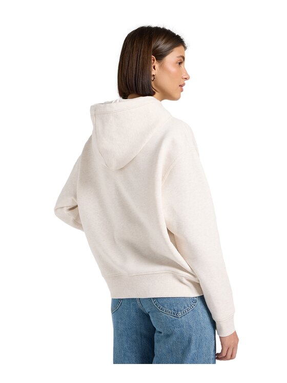 Lee Lee Felpa 112371337 Beige Loose Fit