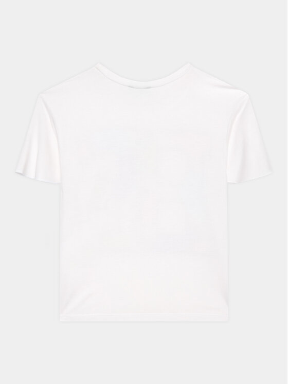United Colors Of Benetton United Colors Of Benetton T-Shirt 398BC10BY Biały Regular Fit