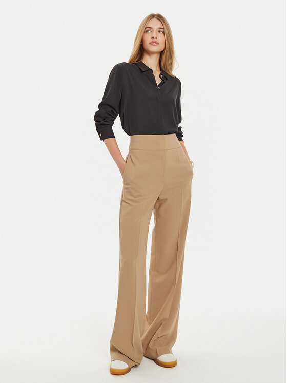 Tommy Hilfiger Tommy Hilfiger Košulja WW0WW43575 Crna Regular Fit