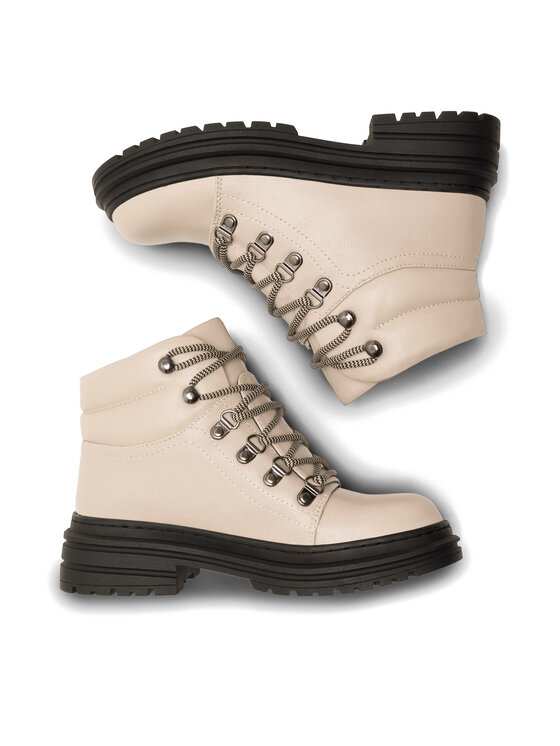 Jenny Fairy Jenny Fairy Schnürstiefeletten AYA WS31760-01 Beige