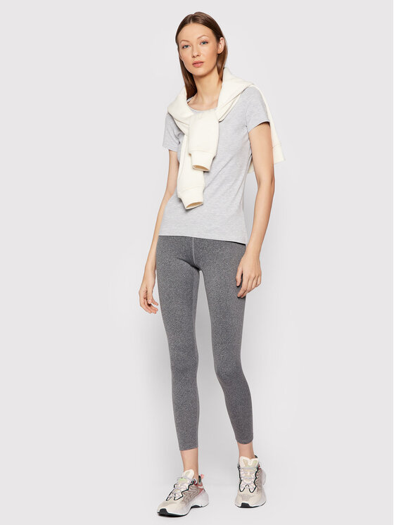 4F 4F T-Shirt NOSH4-TSD350 Szary Regular Fit