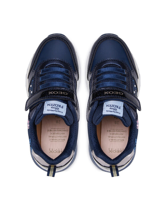 Geox Geox Sneakersy FROZEN J Spaceclub G. D J268VD 0ANAJ C4256 S Tmavomodrá