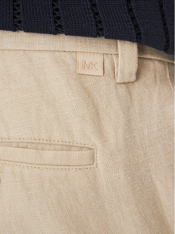 MICHAEL Michael Kors MICHAEL Michael Kors Chinosy CS5304BBEY Beżowy Straight Fit