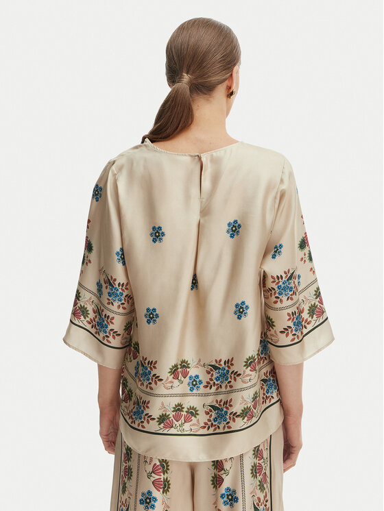 Weekend Max Mara Weekend Max Mara Halenka Samba 2615111062 Écru Loose Fit