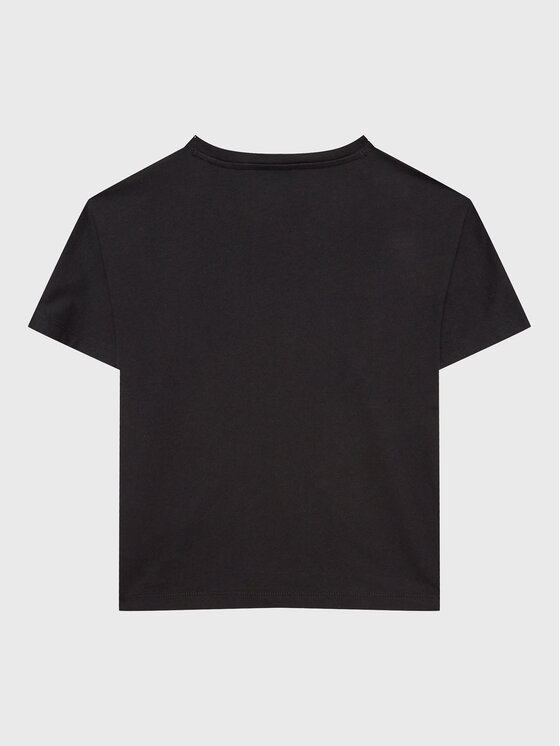 Champion Champion T-shirt 404618 Crna Regular Fit