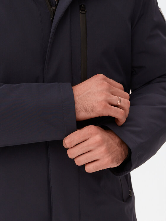 Evenemen Evenemen Kurtka zimowa SVEN NAVY Granatowy Slim Fit