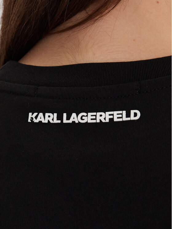 KARL LAGERFELD KARL LAGERFELD T-Shirt A1W17129 Μαύρο Regular Fit