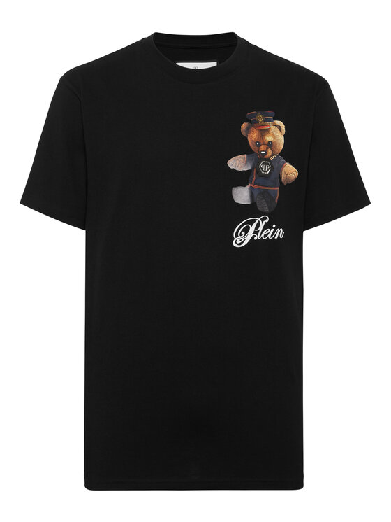 PHILIPP PLEIN PHILIPP PLEIN T-Shirt 27071 Czarny Regular Fit