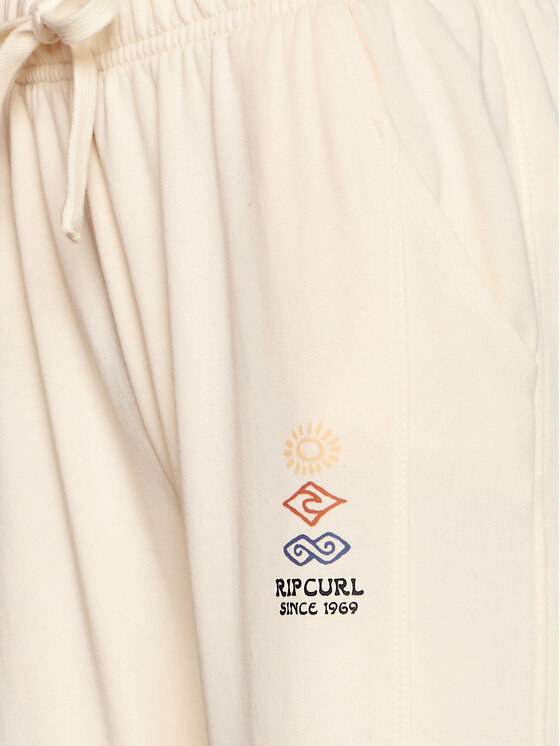 Rip Curl Rip Curl Παντελόνι φόρμας Melting Waves 005WPA Εκρού Regular Fit