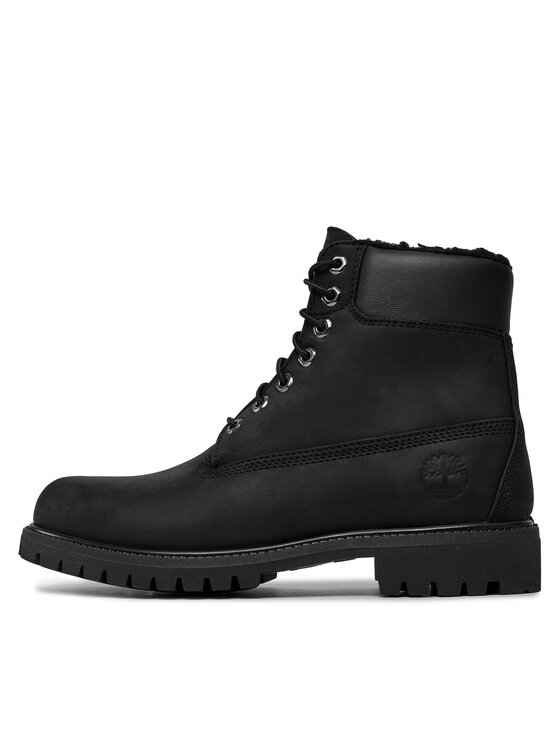 Timberland Timberland Scarponcini 6 In Premium Fur/Warm Lin TB0A2E2P0011 Nero