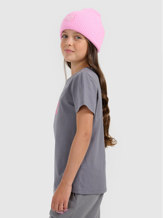 4F 4F T-Shirt APRES SKI Szary ciemny Regular Fit