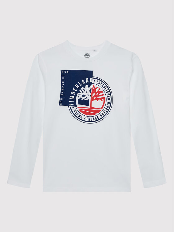 Timberland Timberland Bluse T25T32 D Weiß Regular Fit