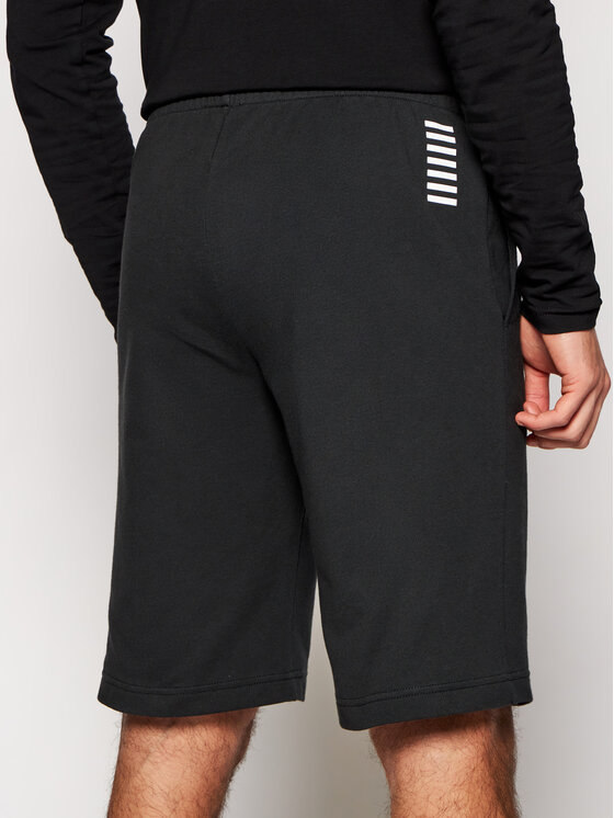 EA7 Emporio Armani EA7 Emporio Armani Športové kraťasy 8NPS02 PJ05Z 1200 Čierna Regular Fit