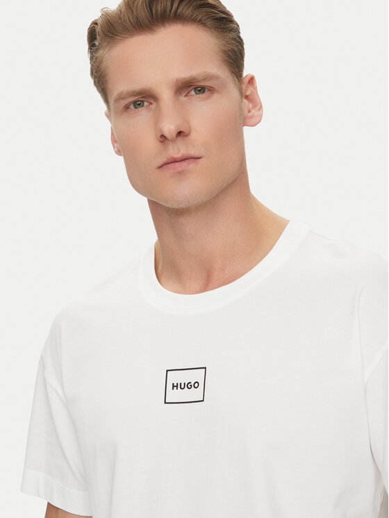 HUGO HUGO T-shirt Laze 50525236 Bijela Regular Fit