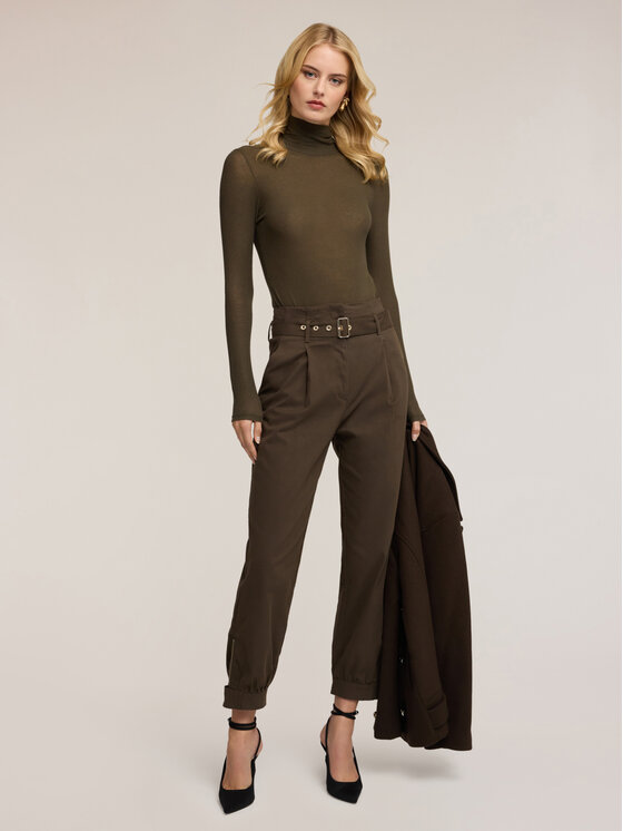 Motivi Motivi T-shirt G382W003434N025 Verde Slim Fit