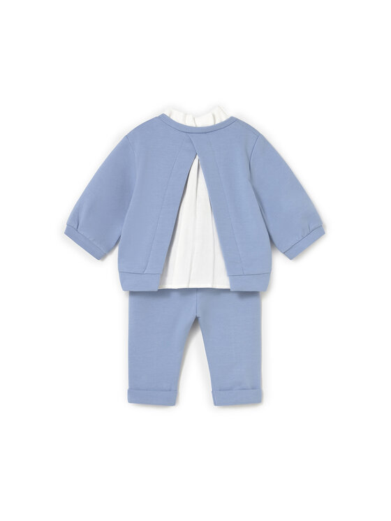Mayoral Mayoral Dres 2560 Błękitny Regular Fit
