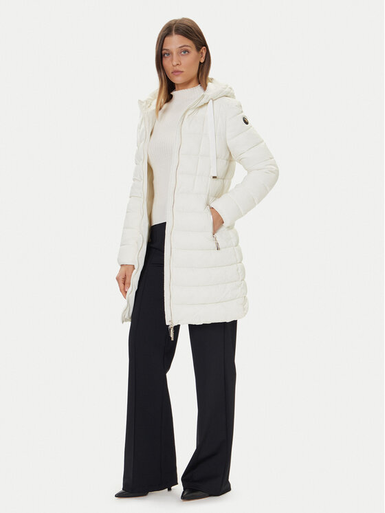 Gaudi Gaudi Zimski kaput 521BD35001 Écru Regular Fit