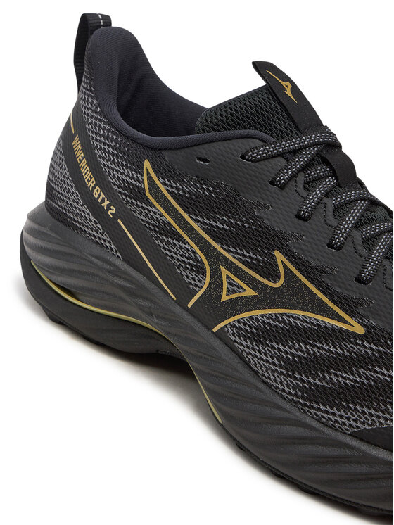Mizuno Mizuno Παπούτσια για Τρέξιμο Wave Rider Gtx GORE-TEX 2 J1GC2479 Μαύρο