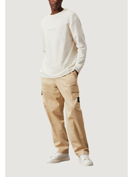 Calvin Klein Jeans Calvin Klein Jeans Pantaloni chino REGULAR STRAIGHT Beige Regular Fit