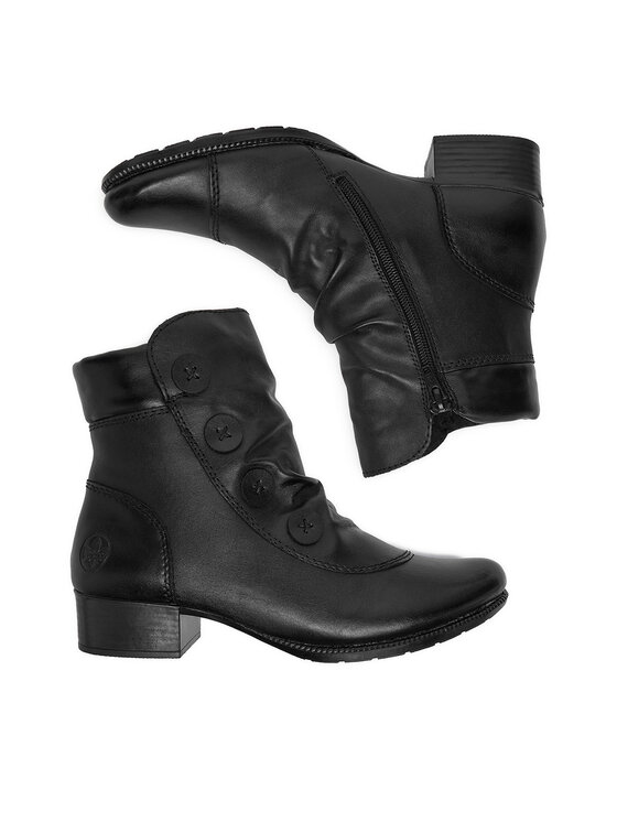 Rieker Rieker Μποτάκια CEO-78659-00 Μαύρο