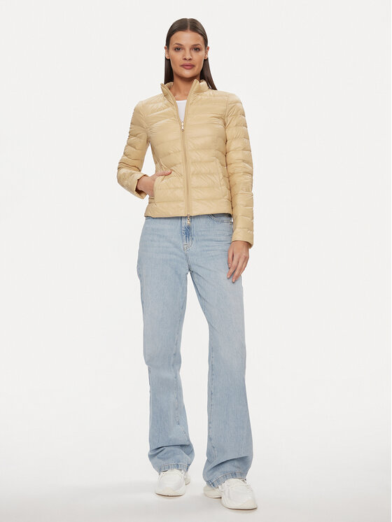 Patrizia Pepe Patrizia Pepe Pehelykabát CO0178/A503-B182 Bézs Regular Fit