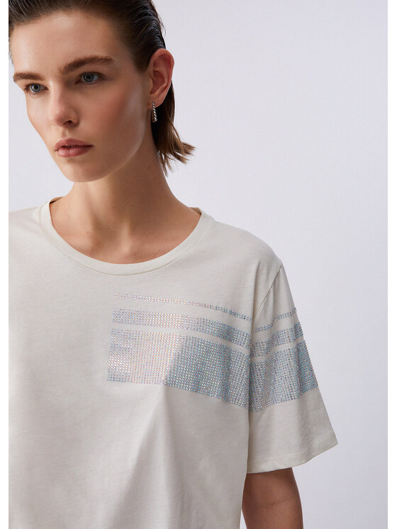 Liu Jo Liu Jo T-shirt TA6267JS923M9223 Viola Regular Fit