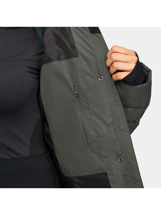 Alpinus Alpinus Płaszcz Iparla Zielony Regular Fit