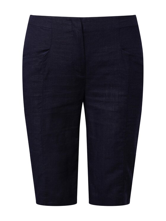 QUIOSQUE QUIOSQUE Bavlnené nohavice QUIOSQUE 3LD001802 Tmavomodrá Regular Fit