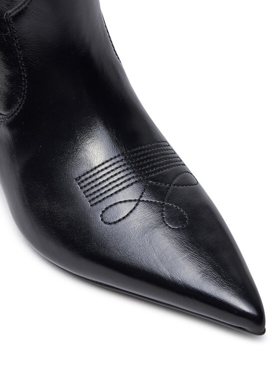 PINKO PINKO Kaubojske čizme Ada 12 SD0099 P043 Crna