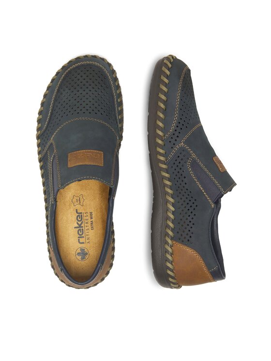 Rieker Rieker Pantofi B2466-14 Bleumarin