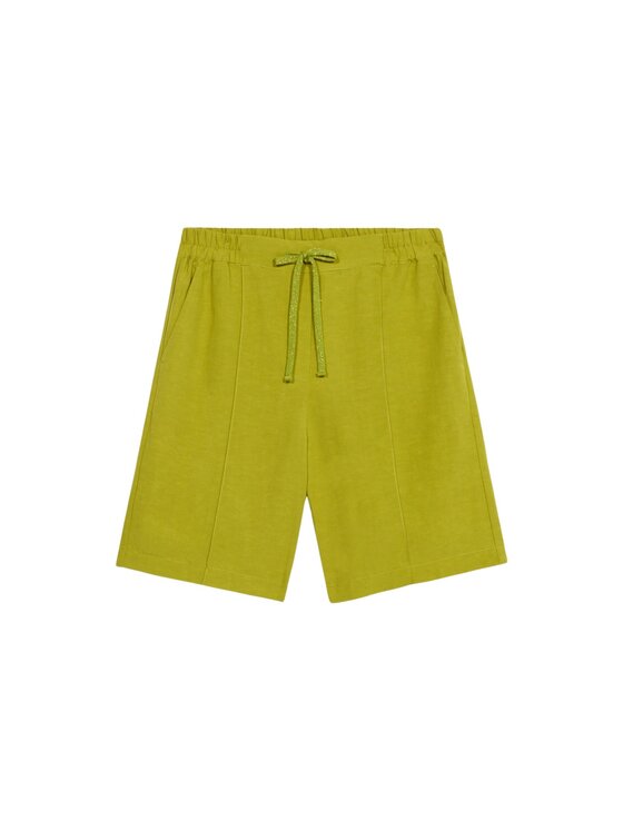 Oltre Oltre Pantaloncini P266J102339N005 Verde Baggy Fit