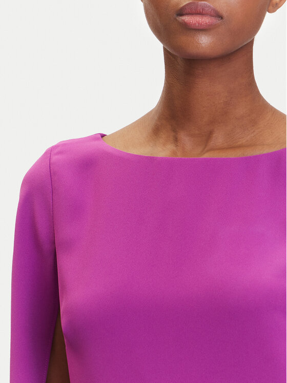 LAUREN RALPH LAUREN LAUREN RALPH LAUREN Rochie cocktail 2,53855E+11 Violet Slim Fit