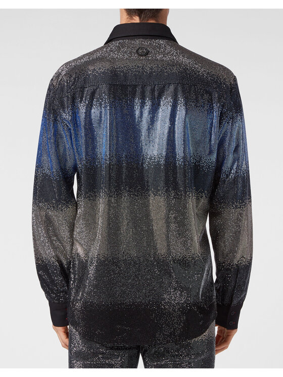 PHILIPP PLEIN PHILIPP PLEIN camicia di jeans 4657 Multicolore Regular Fit