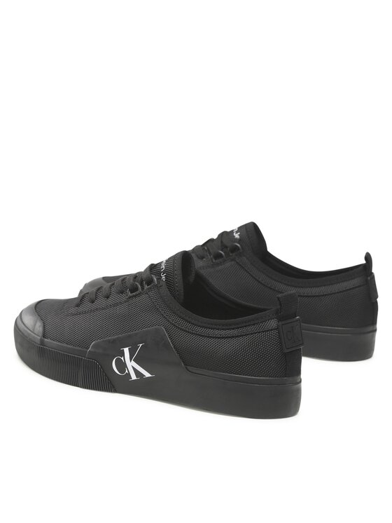 Calvin Klein Jeans Calvin Klein Jeans Sneakers Skater Vulc Laceup Low Ny YM0YM00459 Μαύρο