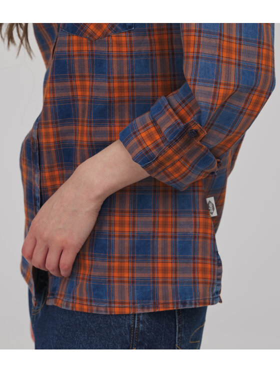 Lee Cooper Lee Cooper Koszula jeansowa ANABEL Granatowy Regular Fit