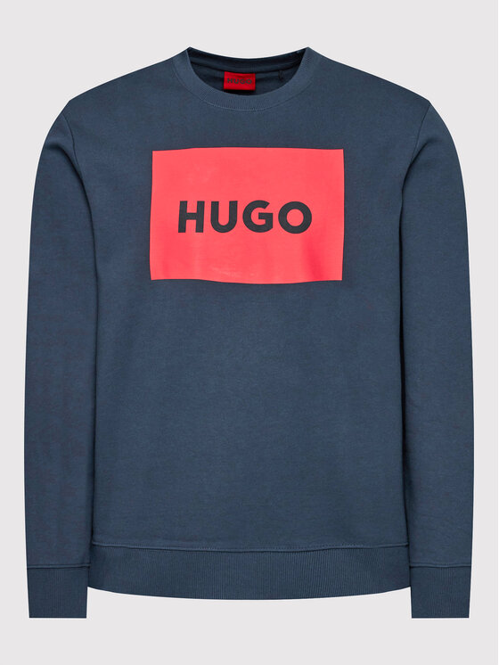 HUGO Hugo Bluză Duragol222 50467944 Bleumarin Regular Fit