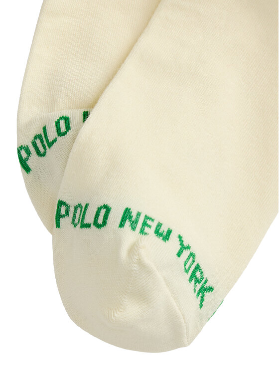 Polo Ralph Lauren Polo Ralph Lauren Augstas vīriešu zeķes 455982926001 Écru