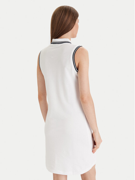 Guess Guess Každodenné šaty V5GK04 KCOK1 Biela Bodycon Fit