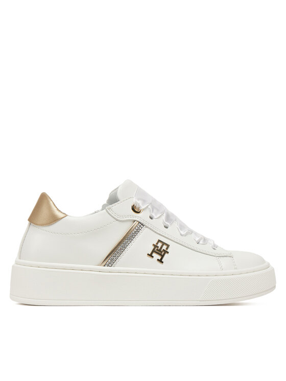 Tommy Hilfiger Tommy Hilfiger Tenisice Low Cut Lace UP T4A9-33933-0206X048 Bijela
