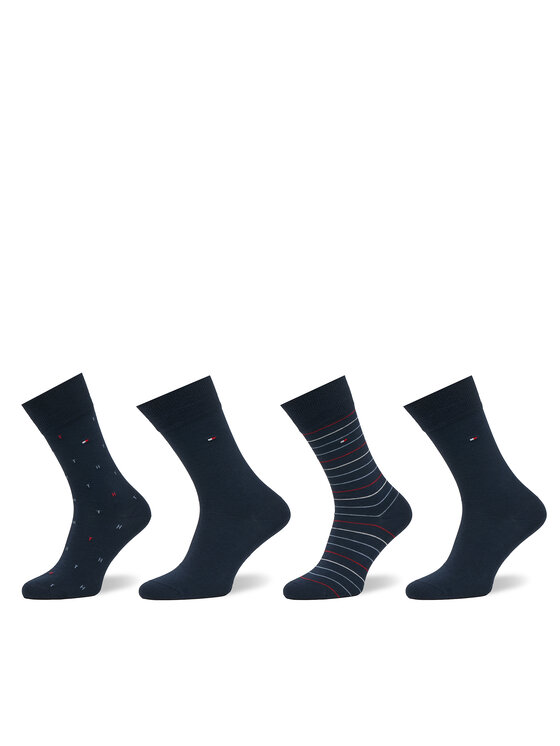 Tommy Hilfiger Tommy Hilfiger Lange Socken 701235375 Dunkelblau