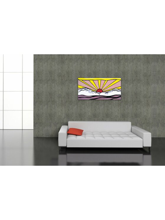 Artopweb Artopweb Dekoracja ścienna Sunrise Kolorowy