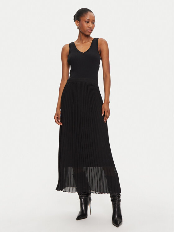 Morgan Morgan Rochie de zi 242-RMLISS Negru Regular Fit