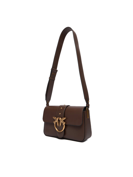 PINKO PINKO Сумка Love One Mini Slouchy Fl Al 25-26 104340 A0QO Коричневий